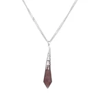 Jewelry Factory Supply Top Quality Accessories Jewelry Necklaces Natural Stone Pendant Custom Necklace