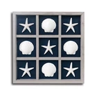 New Wall Hot New Products Wall Art Living Room Polyresin Mdf Starfish Shell Wall Decor
