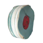 Color Wheel Treated Loose Leaf Color Rag Mop Cotton Buffing Wheel For Stainless Steel And Metal Polishing