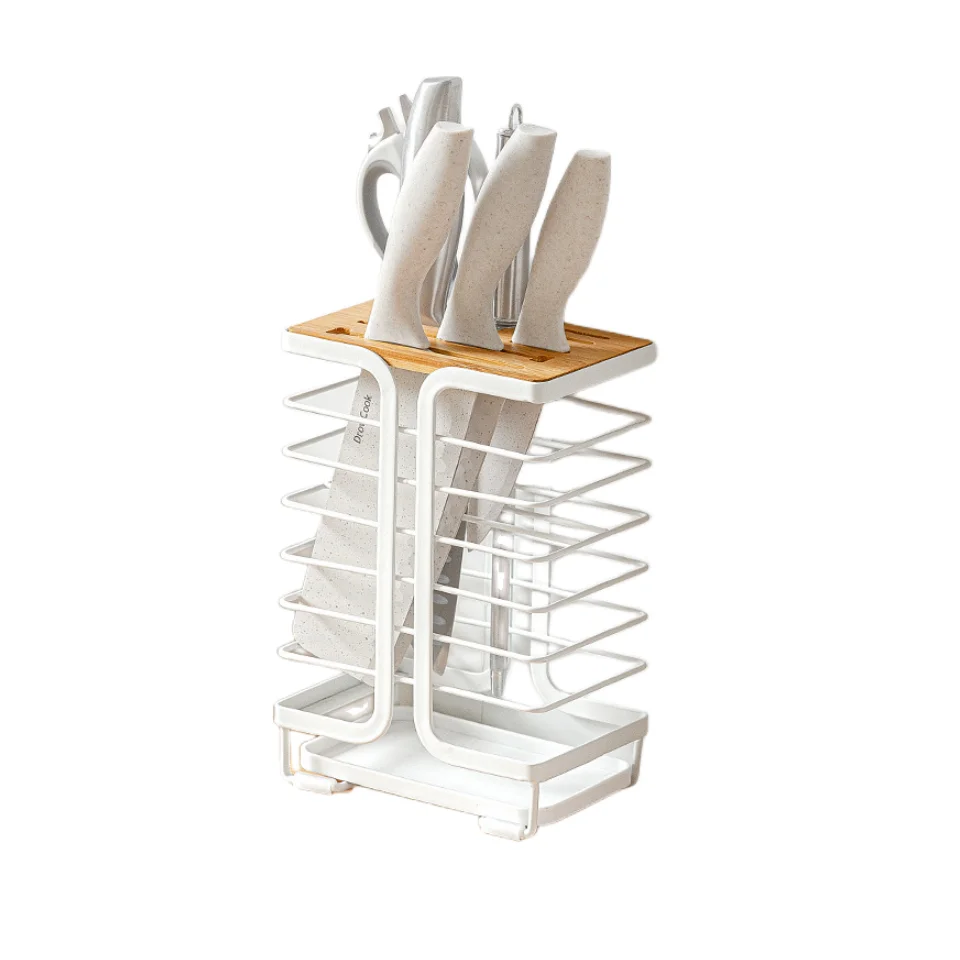 Wholesale Iron Universal Knife Storage Stand For Kitchen