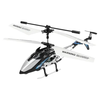2021 new drop-resistant 3.5-channel alloy remote control helicopter with light USB charging toy remote control airplane model