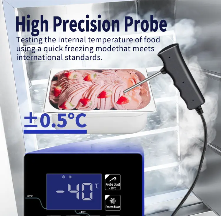Deep Freezer, 140L, 220 V, R-404a - detail 10