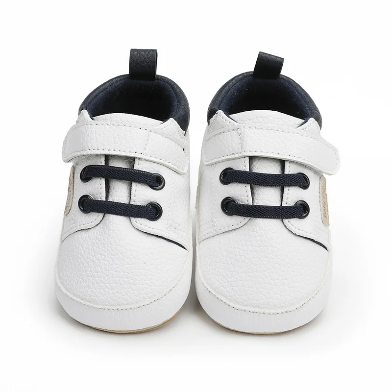 202 Hot Selling High Quality Soft TPR Anti-slip Outsole Babies Toddler Boy Shoes Prewalker Shoes for Boys factory