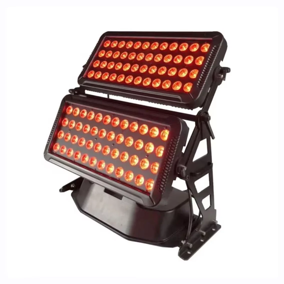 Lotus Professions Outdoor IP65 72x10W 4in1 LED Wash Light with DMX512 Matrix Beam for Amusement Park DJ Stage Show Led Par Light