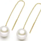 Pearl Earrings Stud Earring Popular Good Quality 14K 18K Fresh Water Pearl Stud Earrings