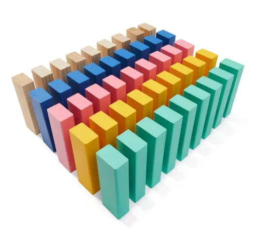 Custom Jumbo Tumble Toys Tower Game Building Block For Children And Adults