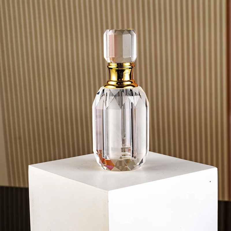 product spot product 6ml customizable glass empty bottle fashion trend crystal perfume bottle-5