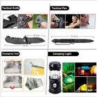 Customize Premium Family Outdoor Bag 72 Hour Backpack Camping Emergency Earthquake First Aid Survival Kit