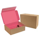 Shipping See Through Box Clothes Shipping Tuck Top Subscription Carton Products High Quality Kraft Paper Mailing Box