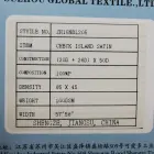 Fabric 100% Polyester Fabric 100% Polyester Spot Satin Dobby Chiffon Fabric For Lady's Dress Shirt Made In Jiangsu China