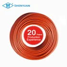 Lead Cable Wire Flexible Silicone Cable Wire 5kv/ 10kv High Voltage Flexible Silicone Test Lead Cable Wire
