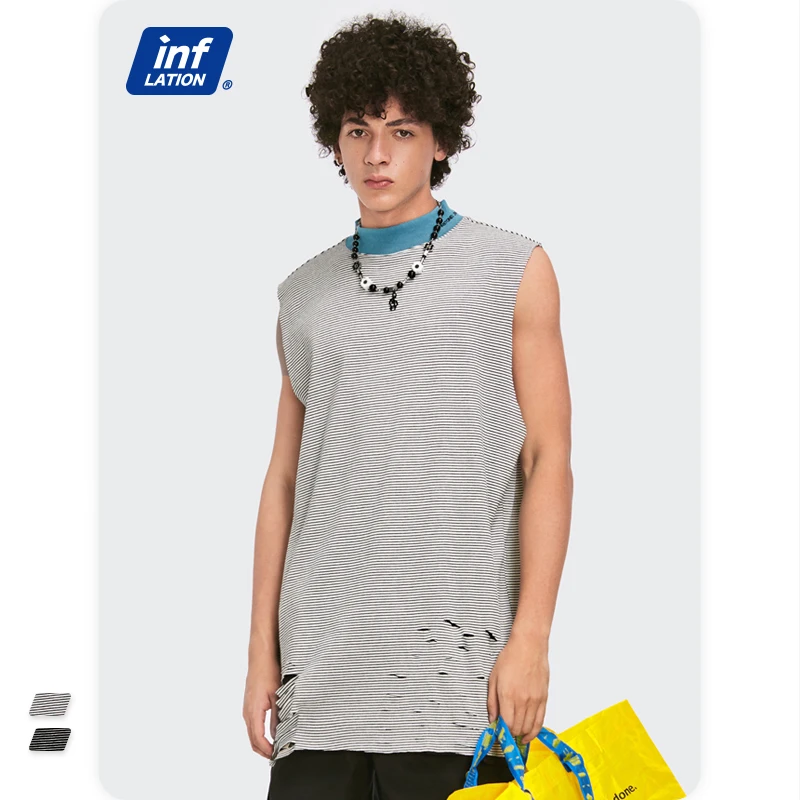 Wholesale Streetwear Tank Tops Hole 