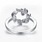 Ruby Ring Fine Jewelry Manufacturer Wholesale Fashion New Arrival 925 Silver Created Ruby And Cubic Zircon Ring