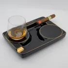 Ashtray Custom Logo Ceramic Cigar Ashtray For Wholesale Luxury Cigar Ashtray