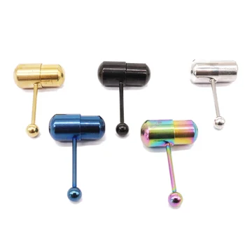 Gaby stainless steel Vibrating Tongue Barbell Rings Body Piercing Jewelry
