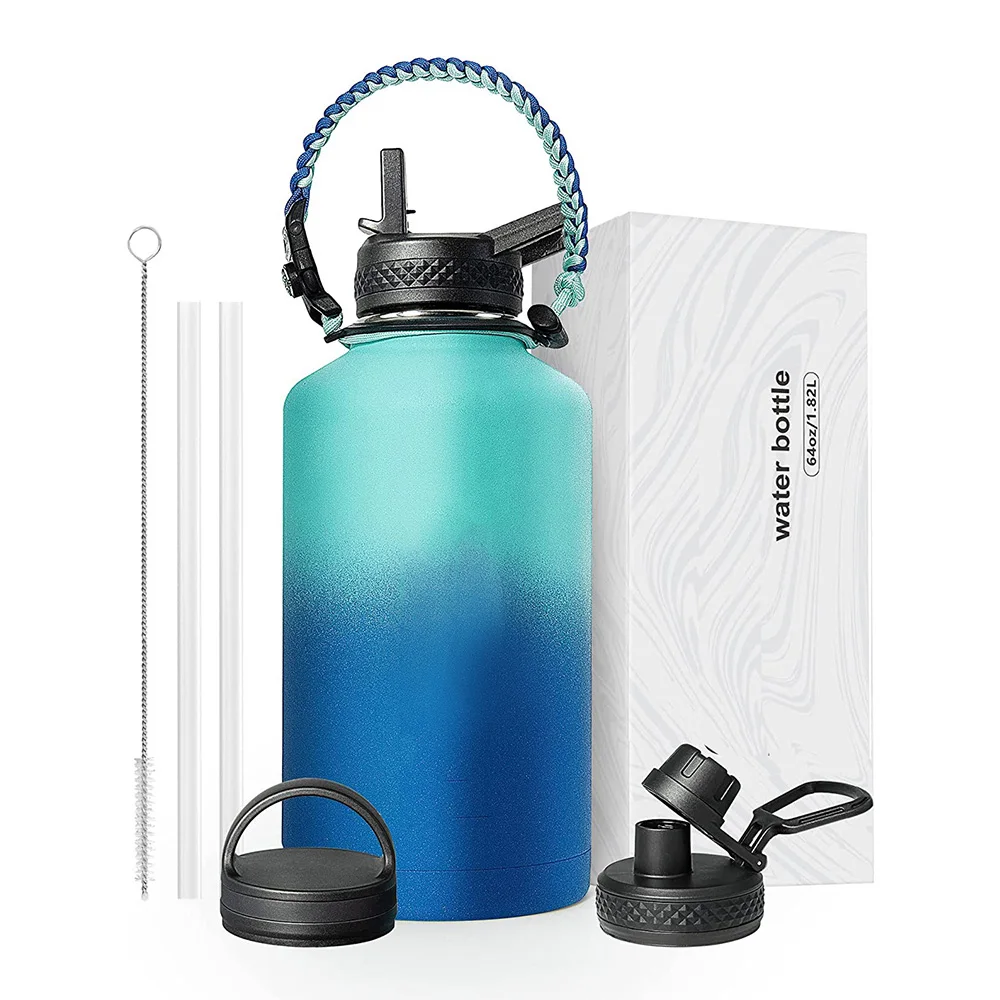 REX vacuum flask sport water bottles  500ml 1000ml water bottle custom