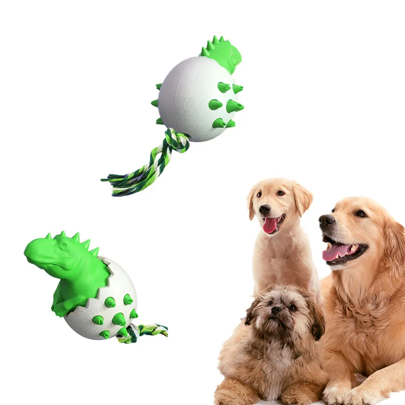 indestructible egg dog toy