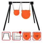 Shooting Factory Customized 9 Mm Ammunition Gong Shooting Target AR 500 Steel Shooting Target