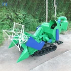 Combine Rice Harvester Crawler Type Full Feed Mini Rice Combine Harvester Price In Ghana