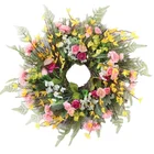 Wedding Amazon Hot Sale Rose Design Door Decoration Wreath Wedding Wreath