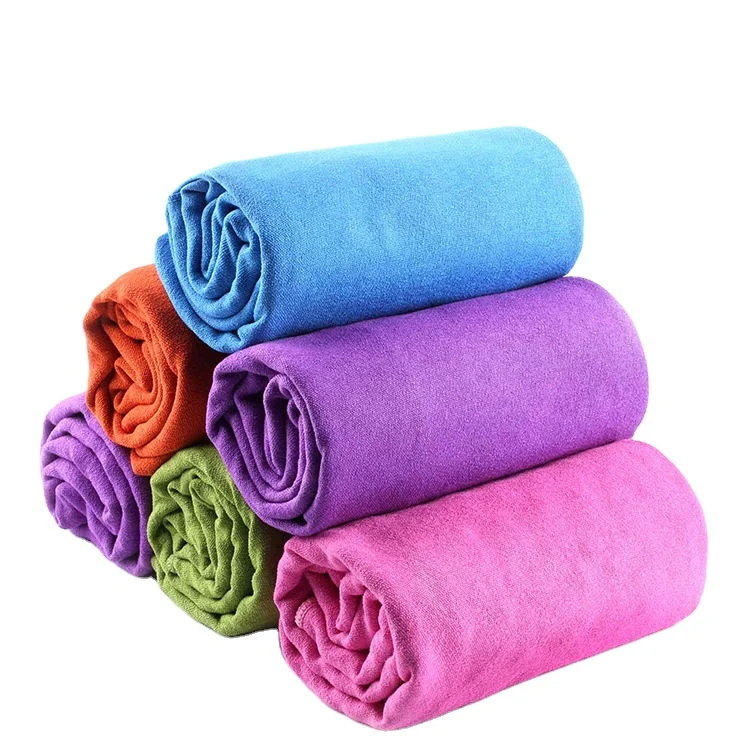 Wholesale Custom Digital Printing Microfiber Comfortable Anti Slip Hot Yoga Mat Towel
