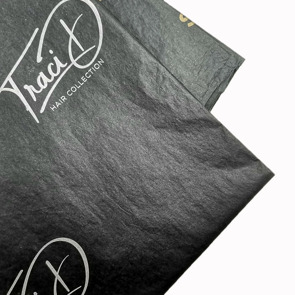 Custom Stylish Printed Packaging and Promotion Tissue Paper Wrapping T-shirt Tissue Paper details