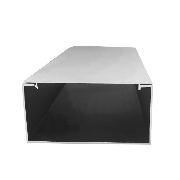 4080 Aluminum Alloy groove Aluminum Profile Trunking 50100/2850 Lamp Through U-shaped Trunking manufacture