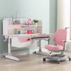 Kids Study Study Desk Kids Eco-friendly Height Adjustable Simple Kids Desk Study Table With Drawers