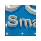 Good Name Good Price Led Resin Company Name Letter Sign 3d Shop Advertising Metal Light Word