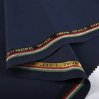 Wool Fabric Instock Twill Solid 70% Polyester 30% Wool Worst Wool Fabric For Suit