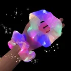 For Party Factory Direct Sale Girls LED Luminous Hair Band Color Satin Fabric Hair Tie For Party Wedding