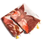 Scarf Shawls New Style Chocalate Color Butterfly Print Outdoor Gauze Scarf Beach Shawls Hijabs With Tassel