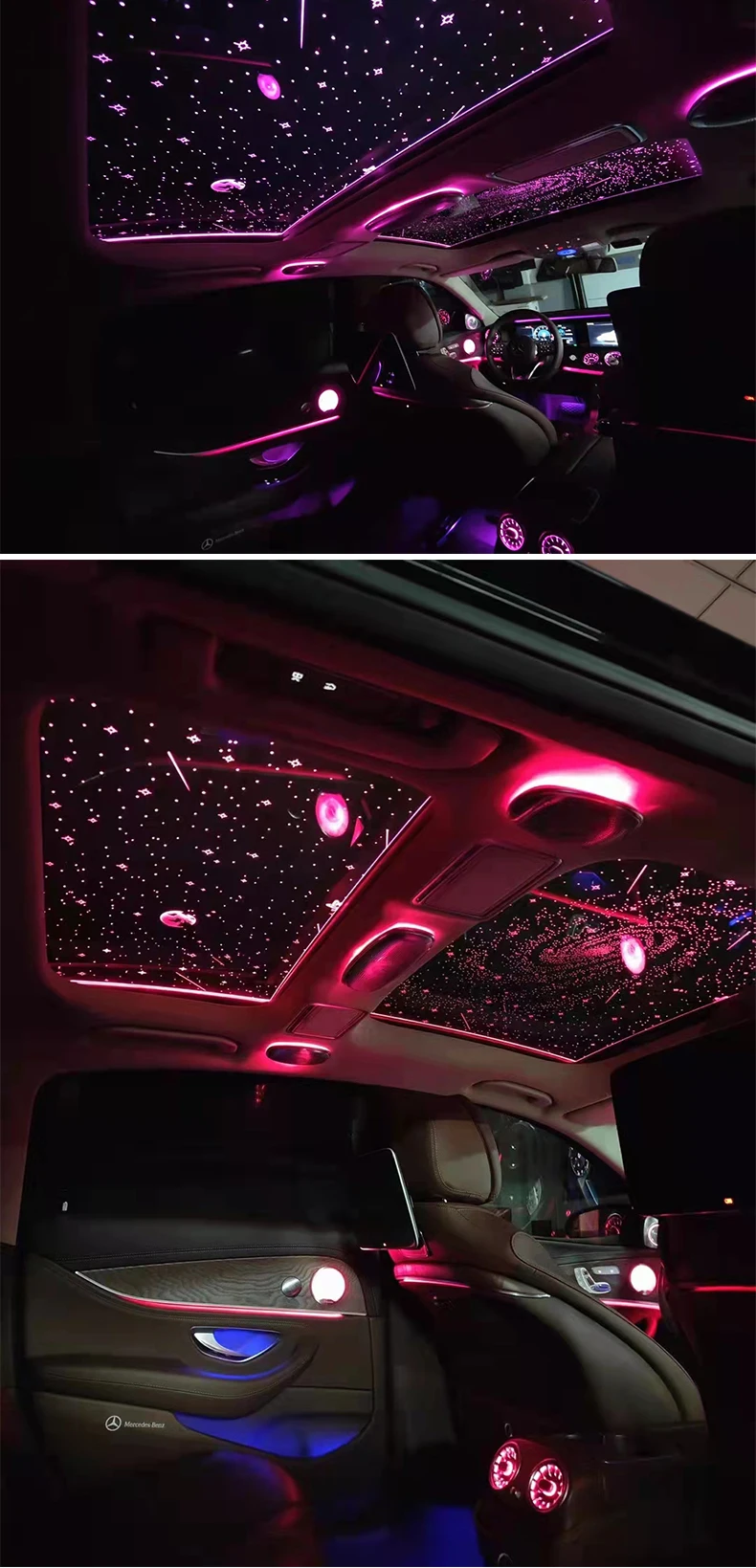 Universal Sunroof Automotive Parts Accessories Led Interior Romantic