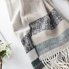 Scarf Best Price 15% Wool 20% Acrylic 65% Polyester Blending Scarf Elegant Rectangular Shawl