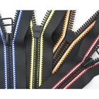 Tape Type Zip Classical Zipper Tape Type 3 5 8 Plastic Zipper Zip Chain Resin Long Chain Zipper