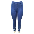 Denim Jeans 2021 New Style Ladies High-rise Woven Denim Skinny Jeans Denim Leggings