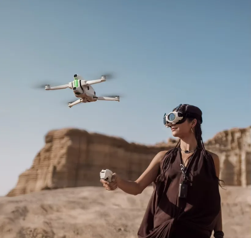 Insta360 Antigravity A1 8K Camera Drone Hovering Foldable Design 1KM Transmission 6-Axis Gyro Brushless Motor