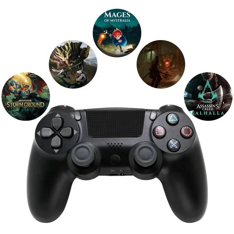 Ps4 Controller Supporting And Wired Connection Is With Ps3/ps4 Host/laptop/pc - Buy Usb Joystick Game Controller,Wired Connection,Connect Camera Laptop Product on Alibaba.com