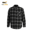 New Jacket New Design Fashion Casual Thick Plaid Shirt With Light Weight Down Lining 3 In 1 Men's Winter Jacket