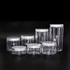 50 30 Ml 50 Ml 60 Ml 80 Ml 100 Ml 120 Ml 150 Ml 200 Ml 250 Ml 300 Ml Plastic Clear Cosmetic Jars