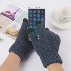Mobile Phone Special Offer Double Layer Touch Screen Convenient Play Mobile Phone Warm Knitting Gloves