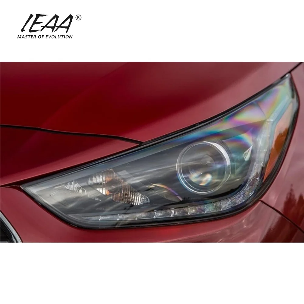 product ieaa auto car headlight cover headlight glass for hyundai accent head light lens cover 2018 2019 lampshade cover lens485-7