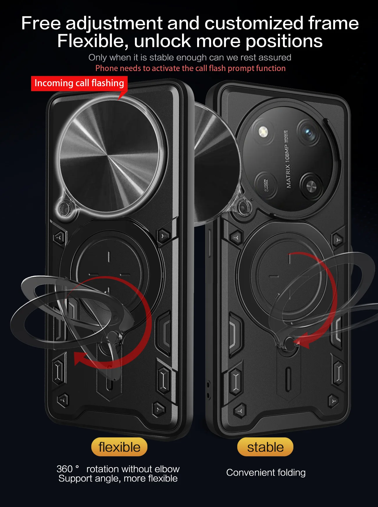 product tpu and pc material shockproof and drop resistant window push protection for camera lenses case for honor x9c laudtec-6