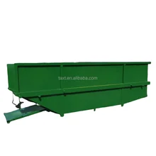 All-Size Steel Dumpster Skip Bin New Waster Management Recycling Container for Manufacturing Plants and Farms