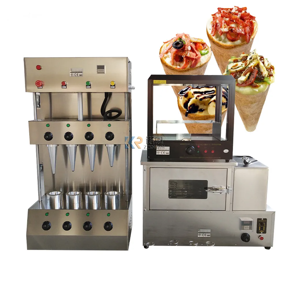 Commercial Electric Cone Pizza Maker Pizza Cone Forming Making Maker Machine 