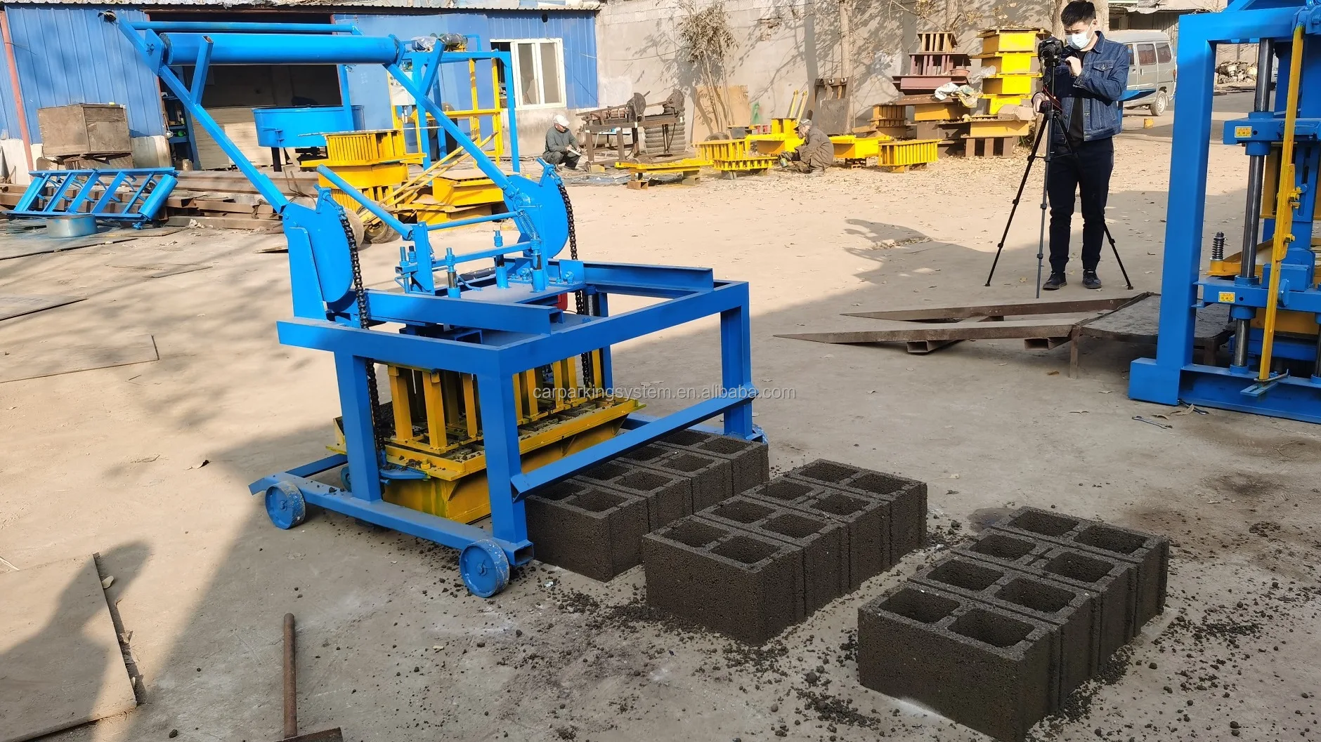 Kaidong Qtm Manual Clay Force Moulding Machine For Building