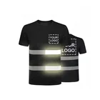 Pullover Short Sleeve Pullover Customizable Designed Hi Vis Outdoor Workwear Uniform Outdoor Pullover Short Sleeve T-Shirt