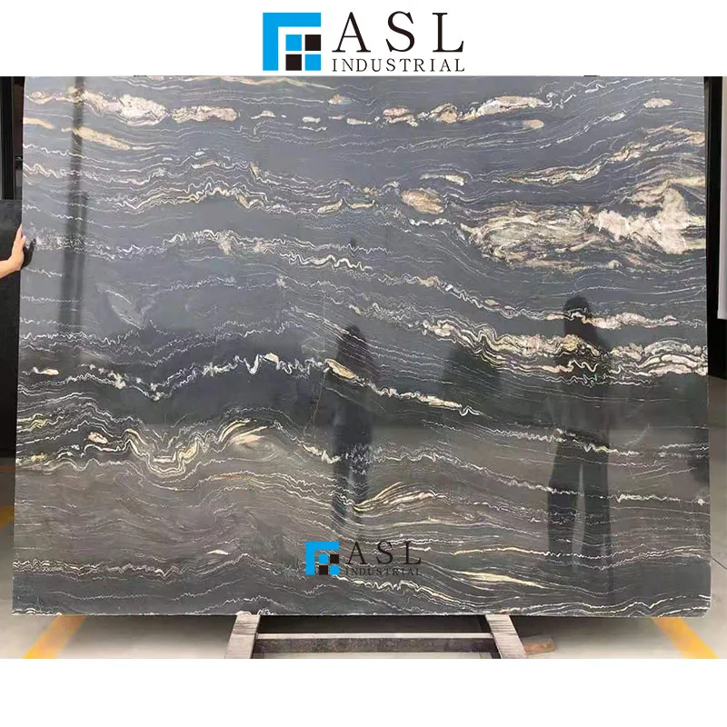 Nero Portoro ceanic golden types of marbles slabs black and gold wall panel background marmol con dorado marble slab