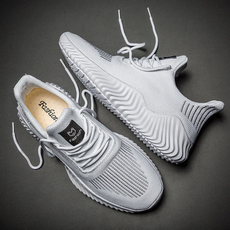 Men Shoes Breathable White Trendy 
