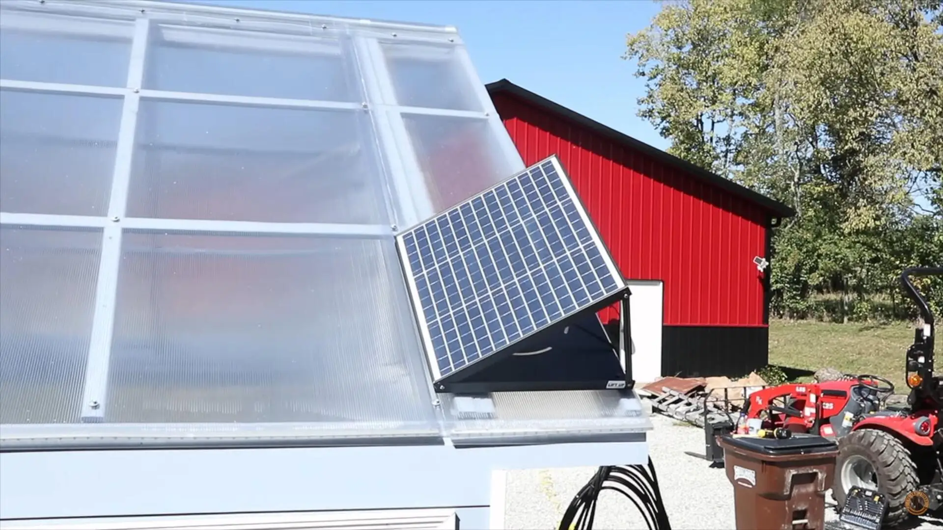 Basement Wall Extract Fan, 24V, Solar - detail 12